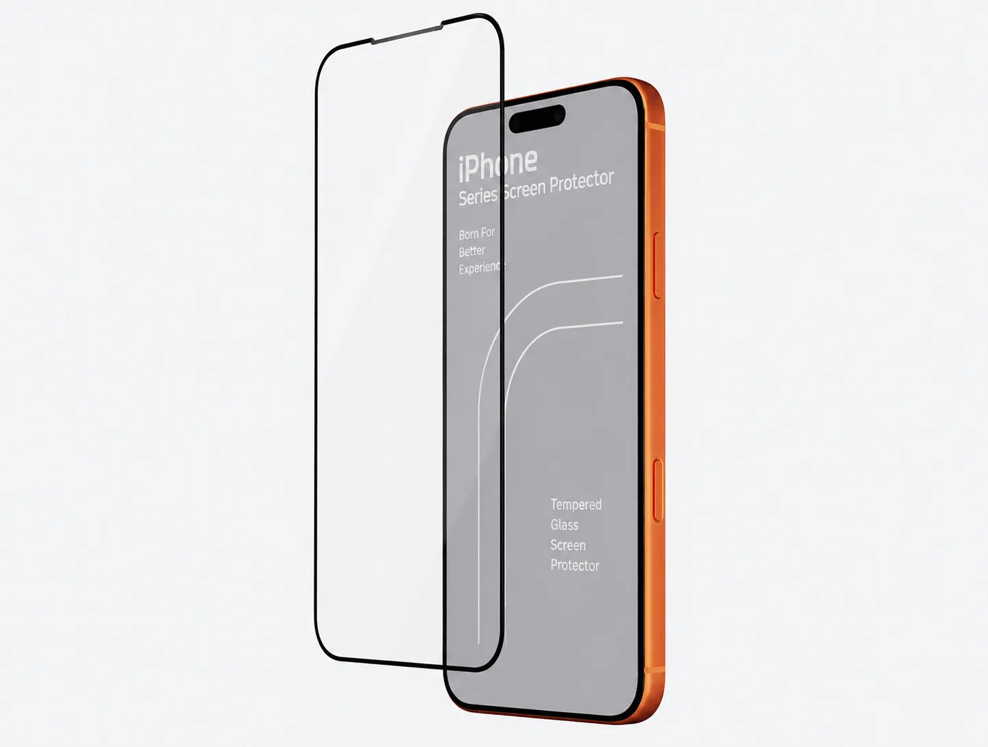 3D Hot-bending Full Glue Screen Protector For big curved phone series