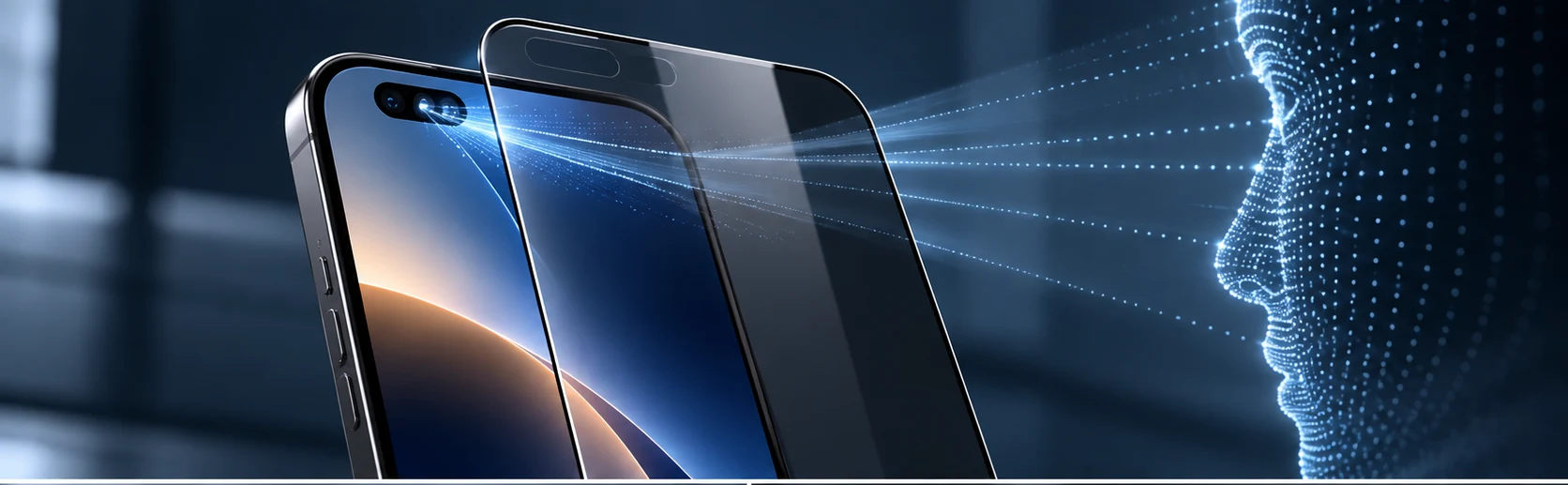 Privacy screen protector Face ID sensor-area compatibility for iPhone 18 Pro
